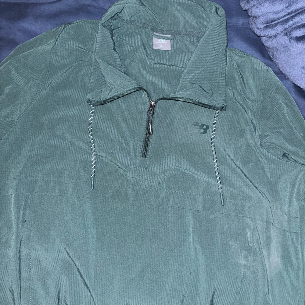 New Balance Green Pullover Jacket